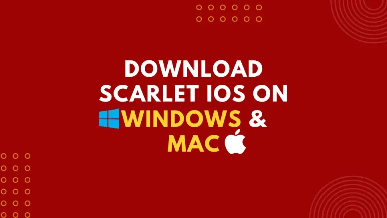 Scarlet iOS App Download (2023 Tutorial)