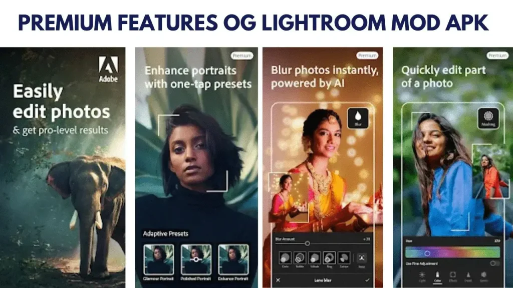 Features of Lightroom IPA iOS Pro