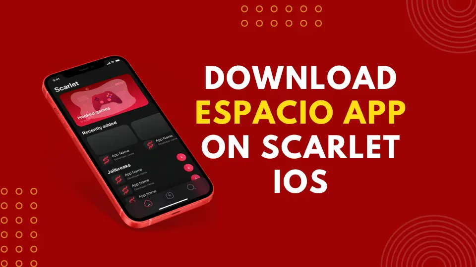 Download ESPACIO app on Scarlet iOS